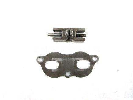 A used Exhaust Valve Stopper from a 2002 MOUNTAIN CAT 600 Arctic Cat OEM Part # 3005-655 for sale. Shop online here for your used Arctic Cat snowmobile parts in Canada!