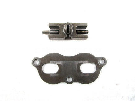 A used Exhaust Valve Stopper from a 2002 MOUNTAIN CAT 600 Arctic Cat OEM Part # 3005-655 for sale. Shop online here for your used Arctic Cat snowmobile parts in Canada!