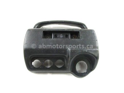 A used Handlebar Cover from a 1995 TRX300FW Honda OEM Part # 53205-HM5-A10ZA for sale. Honda ATV parts online? Oh, Yes! Find parts that fit your unit here!