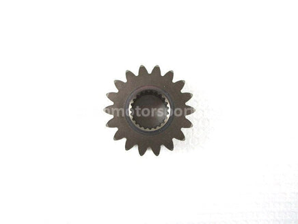 A used Final Drive Gear 18T from a 2005 TRX400FA Honda OEM Part # 23621-HN7-000 for sale. Honda ATV parts… Shop our online catalog… Alberta Canada!