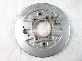 A used Brake Backing Plate FL from a 2001 TRX350ES Honda OEM Part # 45120-HN5-671 for sale. Honda ATV parts… Shop our online catalog… Alberta Canada!