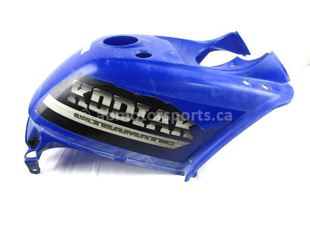 A used Fuel Tank Cover from a 2000 KODIAK 400FA Yamaha OEM Part # 5GH-2171A-10-00 for sale. Yamaha ATV parts… Shop our online catalog… Alberta Canada!