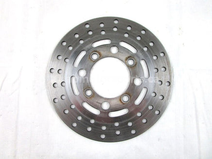 A used Brake Disc F from a 1998 Grizzly 600 Yamaha OEM Part # 4WV-2582T-00-00 for sale. Yamaha ATV parts. Shop our online catalog. Alberta Canada!
