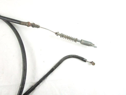 A used Brake Cable Left from a 1998 Grizzly 600 Yamaha OEM Part # 4WV-26341-00-00 for sale. Yamaha ATV parts. Shop our online catalog. Alberta Canada!