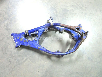 A used Main Frame from a 2001 YZ125 Yamaha OEM Part # 5MV-21101-00-P0 for sale. Yamaha dirt bike parts… Shop our online catalog… Alberta Canada!