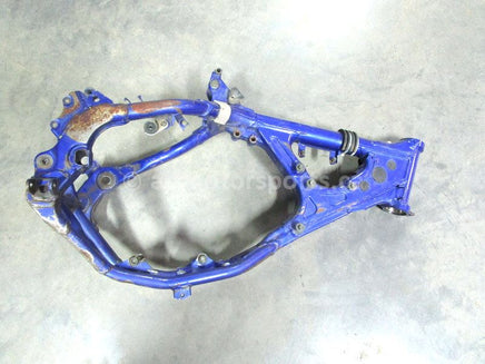 A used Main Frame from a 2001 YZ125 Yamaha OEM Part # 5MV-21101-00-P0 for sale. Yamaha dirt bike parts… Shop our online catalog… Alberta Canada!