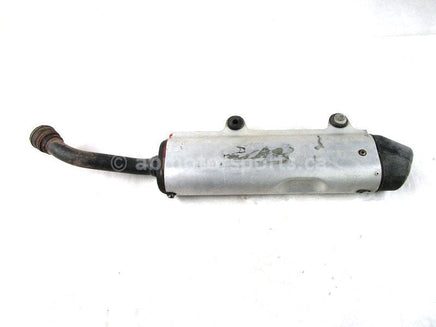 A used Muffler from a 2001 YZ125 Yamaha OEM Part # 5HD-14753-00-00 for sale. Yamaha dirt bike parts… Shop our online catalog… Alberta Canada!