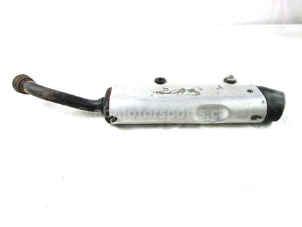 A used Muffler from a 2001 YZ125 Yamaha OEM Part # 5HD-14753-00-00 for sale. Yamaha dirt bike parts… Shop our online catalog… Alberta Canada!