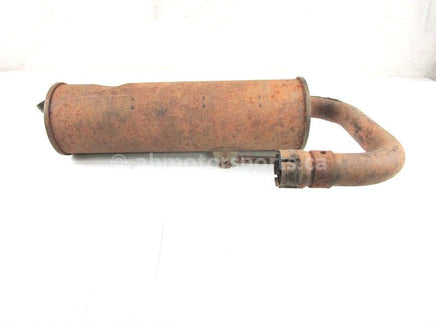 A used Muffler from a 2005 RHINO 660 Yamaha OEM Part # 5UG-E4710-00-00 for sale. Yamaha UTV parts… Shop our online catalog… Alberta Canada!
