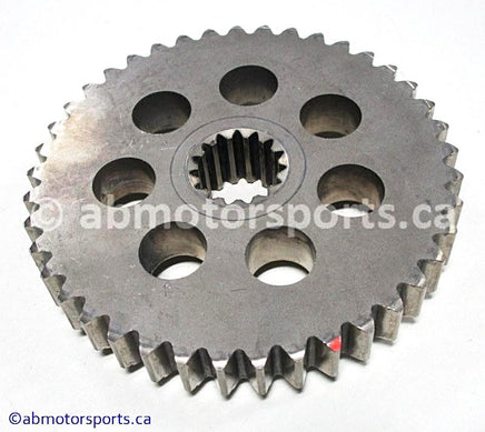 Used Arctic Cat Snow ZR 900 OEM part # 1602-119 lower chain case reverse sprocket for sale