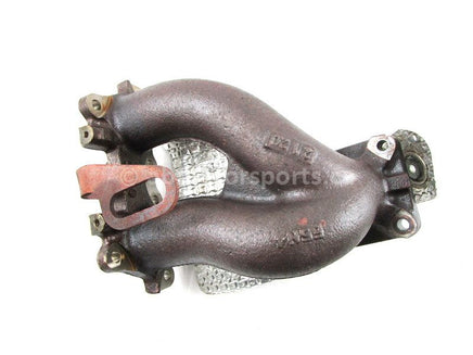 A used Exhaust Manifold from a 2013 HI COUNTRY TURBO SP LTD Arctic Cat OEM Part # 3007-791 for sale. Arctic Cat snowmobile used parts online in Canada!