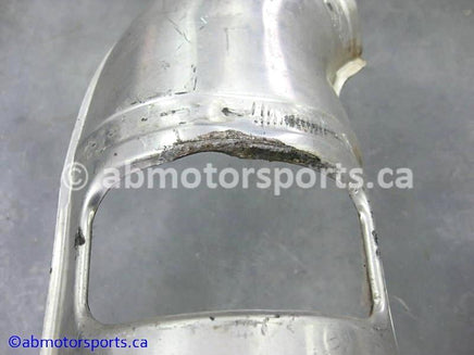 Used Arctic Cat Snow ZR 800 EFI OEM part # 1612-255 lower exhaust heat shield for sale