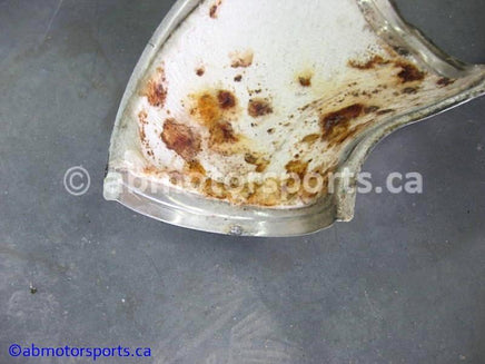 Used Arctic Cat Snow ZR 800 EFI OEM part # 1612-255 lower exhaust heat shield for sale