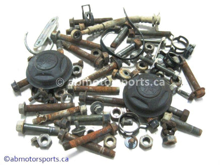 Used Yamaha GRIZZLY 660 ATV body nuts and bolts for sale 