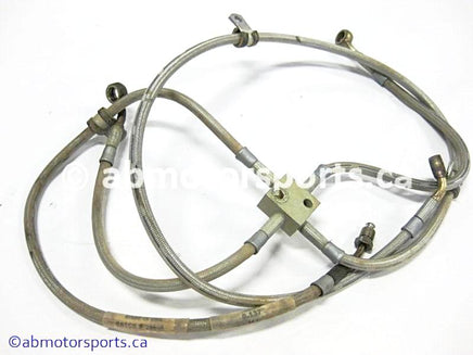 Used Can Am ATV OUTLANDER MAX 800 OEM part # 705600421 front brake line for sale