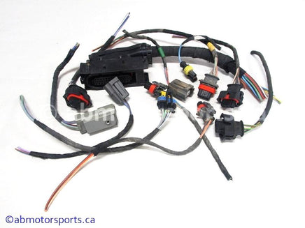 Used Can Am ATV OUTLANDER MAX 800 OEM part # 420664229 engine wiring harness connectors for sale