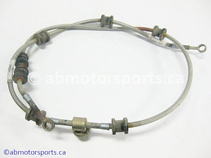 Used Can Am ATV TRAXTER MAX 500 XT OEM part # 705600336 rear brake line for sale