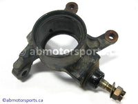 Used Can Am ATV TRAXTER MAX 500 XT OEM part # 709400095 front right steering knuckle for sale