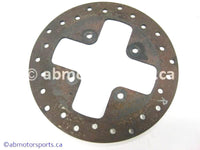 Used Can Am ATV TRAXTER MAX 500 XT OEM part # 705600343 rear brake disc for sale
