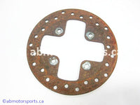 Used Can Am ATV TRAXTER MAX 500 XT OEM part # 705600342 front brake disc for sale