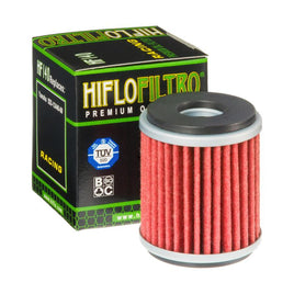 A HF140 Premium Hiflo Filtro oil filter for sale. This filter fits a variety of Yamaha dirtbikes and ATV's. Our online catalog has more new and used parts that will fit your unit!
