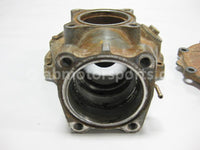 Used Honda ATV TRX 350 FM2 OEM part # 41311-HN5-670 and 41320-HN5-670 rear differential cases only for sale