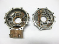 Used Honda ATV TRX 350 FM2 OEM part # 41311-HN5-670 and 41320-HN5-670 rear differential cases only for sale