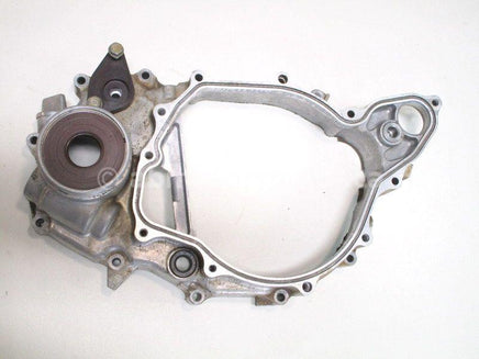 A used Rear Crankcase Cover from a 1998 TRX400FW Honda OEM Part # 11340-HM7-A41 for sale. Check out our online catalog for more parts that will fit your unit!