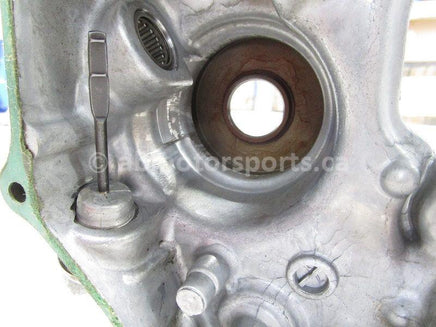 A used Rear Crankcase Cover from a 1998 TRX400FW Honda OEM Part # 11340-HM7-A41 for sale. Check out our online catalog for more parts that will fit your unit!