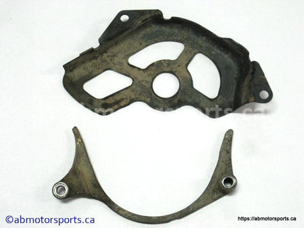 Used Honda ATV TRX 400EX OEM part # 11360-HN1-000 guard chain case for sale