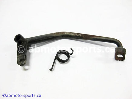 Used Honda ATV TRX 300 FW OEM part # 46500-HC4-750 rear brake pedal for sale