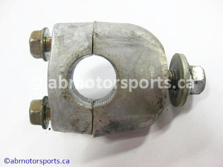 Used Honda ATV TRX 350 FM OEM part # 53121-HC3-000 left handlebar clamp for sale