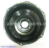 Used Honda ATV TRX 350 FM OEM part # 40520-HM7-610 rear brake drum cover for sale