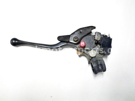Used 2006 Honda TRX 500 FM ATV OEM part # 53180-HP0-A00 rear brake lever for sale