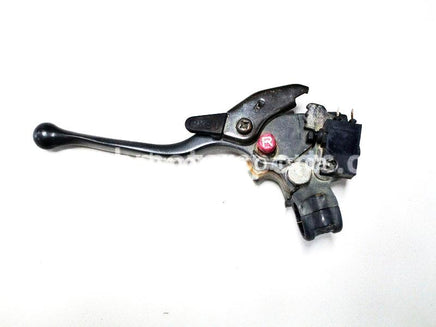 Used 2006 Honda TRX 500 FM ATV OEM part # 53180-HP0-A00 rear brake lever for sale