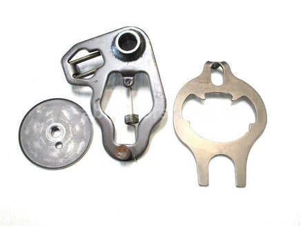 A used Gearshift Drum Arm from a 2006 TRX 500FM Honda OEM Part # 24620-HM7-000 for sale. Honda ATV parts online? Oh, Yes! Find parts that fit your unit here!