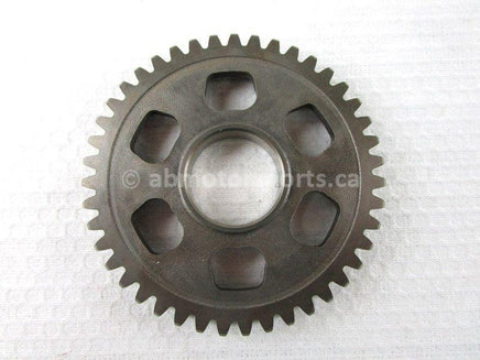 A used Gear 43T from a 2003 TRX450FM Honda OEM Part # 23431-HN0-670 for sale. Honda ATV parts… Shop our online catalog… Alberta Canada!
