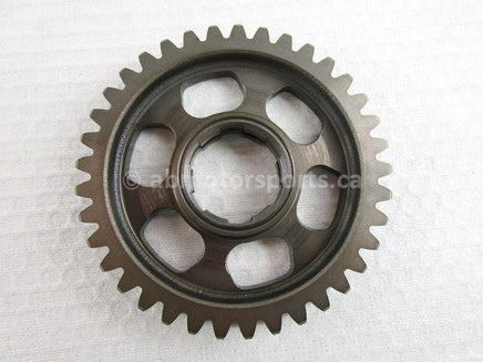 A used Third Countershaft Gear 37T from a 2003 TRX450FM Honda OEM Part # 23451-HN0-670 for sale. Honda ATV parts… Shop our online catalog… Alberta Canada!
