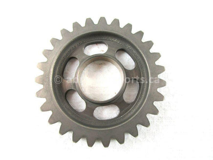 A used Countershaft Reverse Gear 27T from a 2003 TRX450FM Honda OEM Part # 23751-HN0-670 for sale. Honda ATV parts… Shop our online catalog… Alberta Canada!