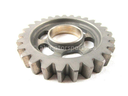 A used Countershaft Reverse Gear 27T from a 2003 TRX450FM Honda OEM Part # 23751-HN0-670 for sale. Honda ATV parts… Shop our online catalog… Alberta Canada!