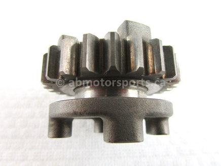 A used Mainshaft Fourth Gear 23T from a 2003 TRX450FM Honda OEM Part # 23441-HN0-670 for sale. Honda ATV parts… Shop our online catalog… Alberta Canada!