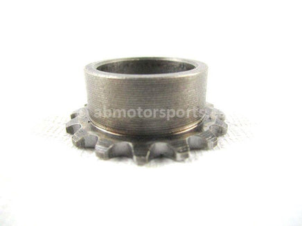A used Sprocket 16T from a 1984 ATC 200ES Honda OEM Part # 14311-958-000
 for sale. Check out our online catalog for more parts that will fit your unit!