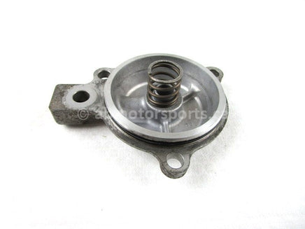 A used Oil Filter Cover from a 2008 TRX420FE Rancher 4x4 Honda OEM Part # 11333-HP0-A00 for sale. Honda ATV parts… Shop our online catalog… Alberta Canada!