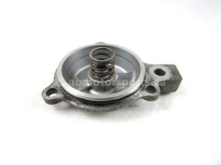 A used Oil Filter Cover from a 2008 TRX420FE Rancher 4x4 Honda OEM Part # 11333-HP0-A00 for sale. Honda ATV parts… Shop our online catalog… Alberta Canada!