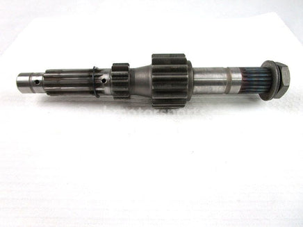 A used Mainshaft 14T 17T from a 2008 TRX420FE Rancher 4x4 Honda OEM Part # 23211-HP5-601 for sale. Honda ATV parts… Shop our online catalog… Alberta Canada!