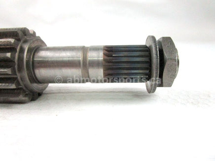 A used Mainshaft 14T 17T from a 2008 TRX420FE Rancher 4x4 Honda OEM Part # 23211-HP5-601 for sale. Honda ATV parts… Shop our online catalog… Alberta Canada!