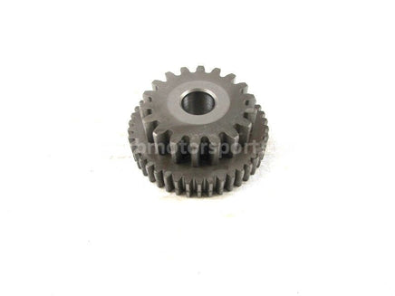 A used Starter Reduction Gear 43T 18T from a 2001 TRX450ES Honda OEM Part # 28140-HN0-A00 for sale. Honda ATV parts online? Shop our online catalog!!