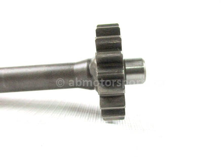 A used Starter Gear Shaft from a 2001 TRX450ES Honda OEM Part # 28130-HM7-000 for sale. Honda ATV parts online? Shop our online catalog!!