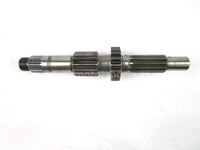 A used Main Transmission Shaft from a 2001 TRX450ES Honda OEM Part # 23211-HN0-A11 for sale. Honda ATV parts online? Shop our online catalog!!