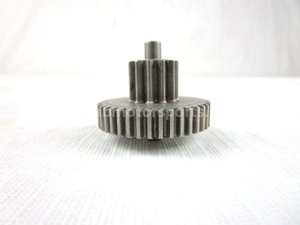 A used Reduction Gear 40T 12T from a 2001 TRX350ES Honda OEM Part # 24616-HN0-771 for sale. Honda ATV parts… Shop our online catalog… Alberta Canada!